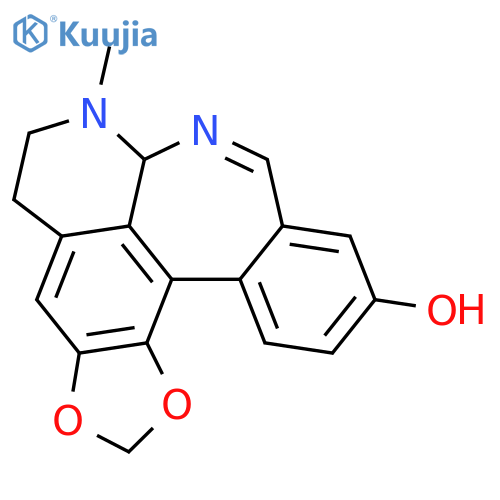 Benzo[d]-1,3-dioxolo[4,5-g]pyrido[4,3,2-jk][2]benzazepin-11-ol,5,6,7,7a-tetrahydro-7-methyl- (9CI) structure