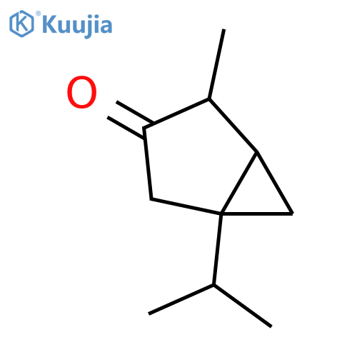 Bicyclo[3.1.0]hexan-3-one,4-methyl-1-(1-methylethyl)- structure
