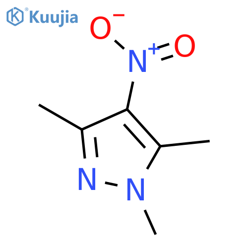 1,3,5-Trimethyl-4-nitro-1H-pyrazole structure