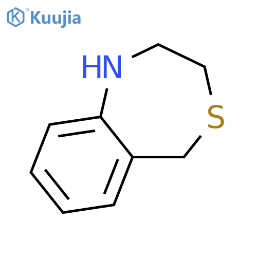 4,1-Benzothiazepine, 1,2,3,5-tetrahydro- structure
