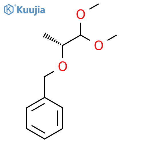 (R)-(((1,1-Dimethoxypropan-2-yl)oxy)methyl)benzene structure