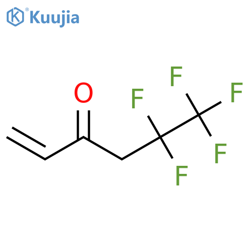 5,5,6,6,6-pentafluorohex-1-en-3-one structure