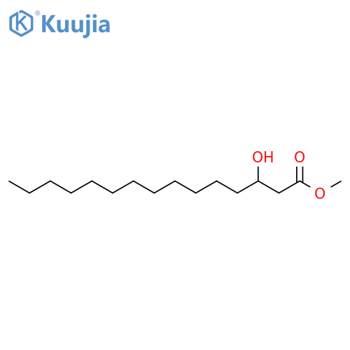 methyl 3-hydroxypentadecanoate structure