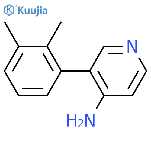 3-(2,3-Dimethylphenyl)pyridin-4-amine structure