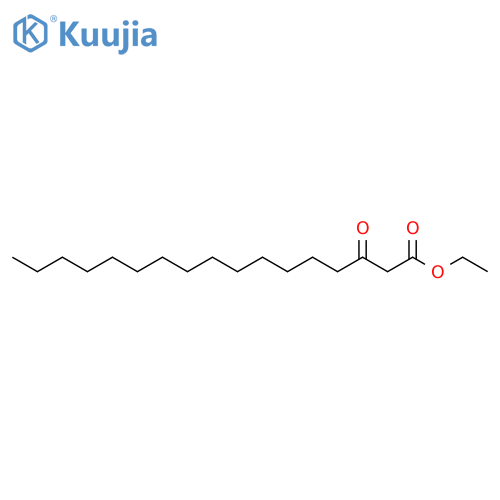 ethyl 3-oxoheptadecanoate structure