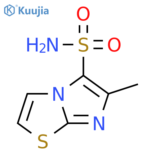 6-methylimidazo2,1-b1,3thiazole-5-sulfonamide structure
