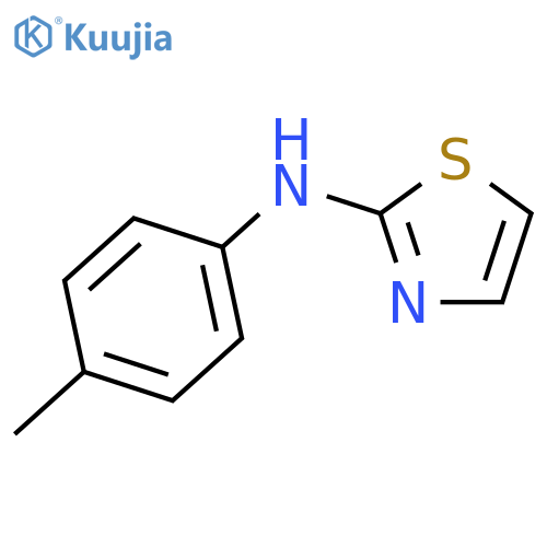 2-Thiazolamine, N-(4-methylphenyl)- structure