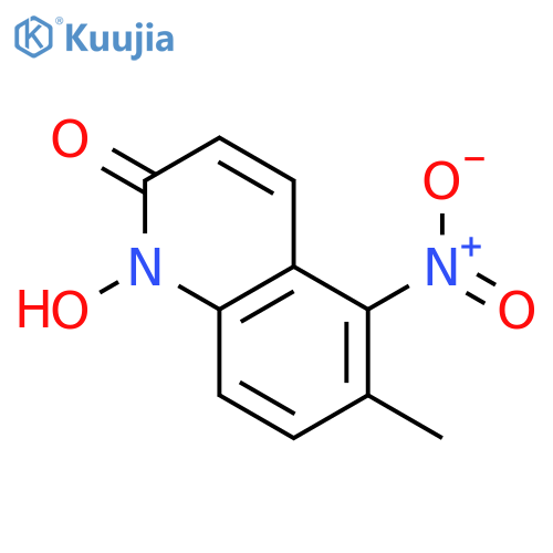 2(1H)-Quinolinone, 1-hydroxy-6-methyl-5-nitro- structure