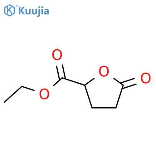 Ethyl 5-oxooxolane-2-carboxylate structure