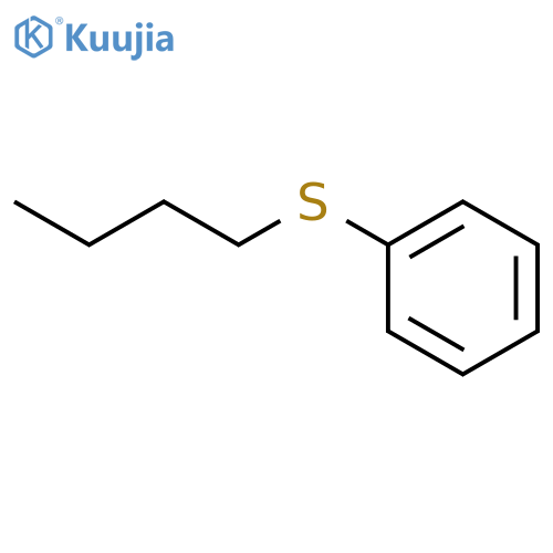 Benzene, (butylthio)- structure