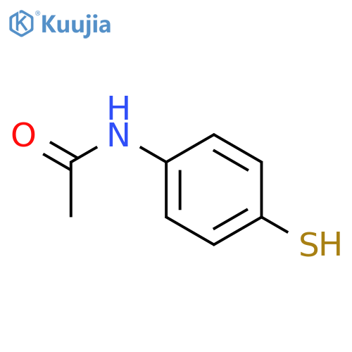 4-Acetamidothiophenol structure