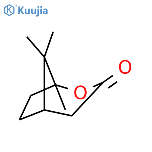 2-Oxabicyclo[3.2.1]octan-3-one,1,8,8-trimethyl- structure