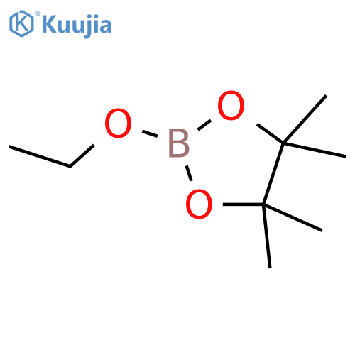 2-Ethoxy-4,4,5,5-tetramethyl-1,3,2-dioxaborolane structure