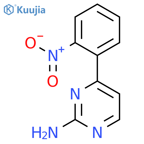 4-(2-NITROPHENYL)PYRIMIDIN-2-AMINE structure