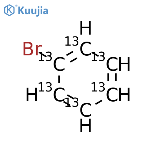 1-Bromobenzene-13C6 structure