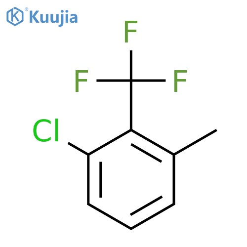 2-Chloro-6-methylbenzotrifluoride structure