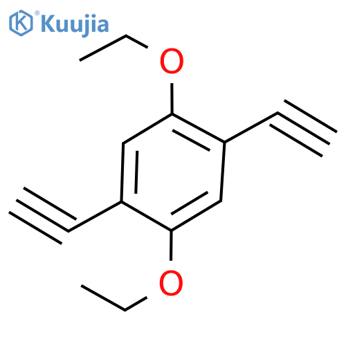 1,4-Diethoxy-2,5-diethynylbenzene structure