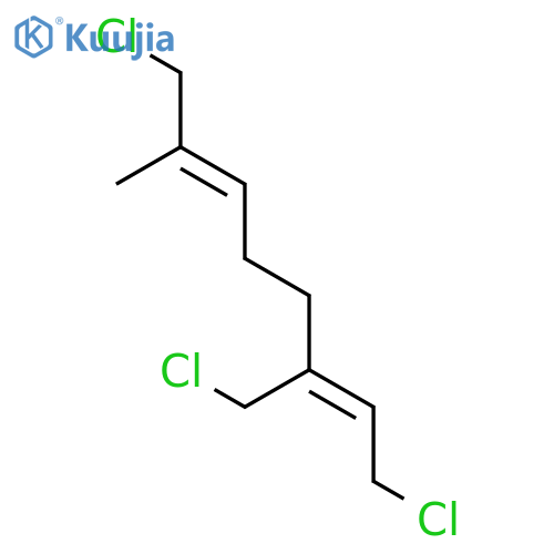 (2Z,6E)-1,8-dichloro-3-chloromethyl-7-methylocta-2,6-diene structure