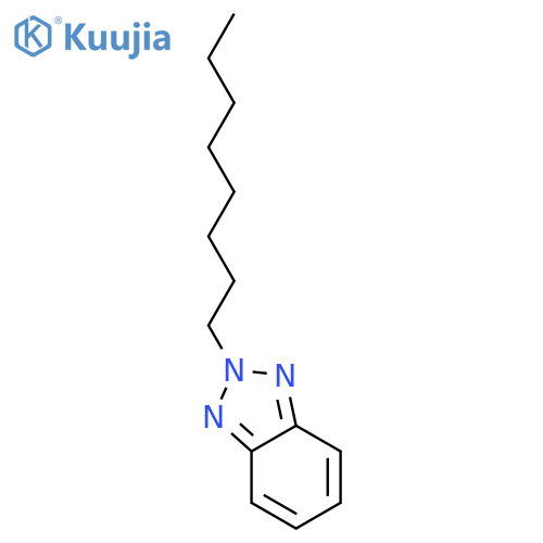 2-N-Octylbenzotriazole structure
