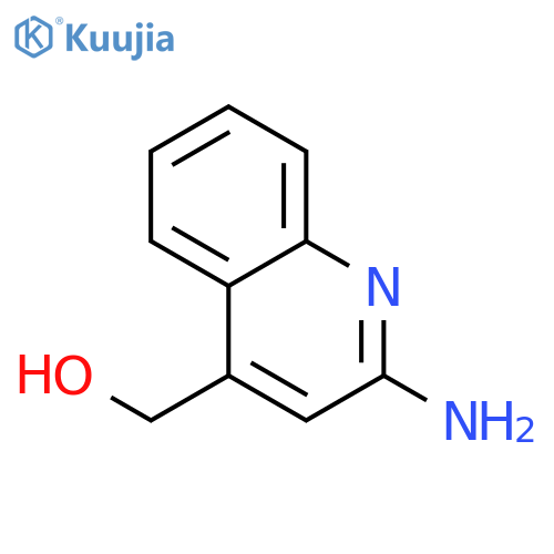 2-amino-4-Quinolinemethanol structure