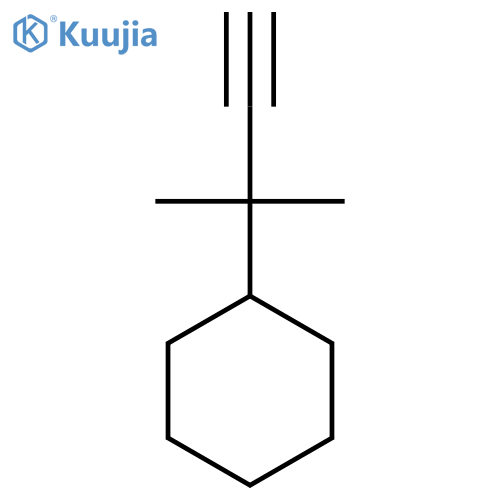 (2-Methylbut-3-yn-2-yl)cyclohexane structure
