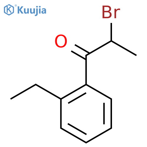 2-Bromo-2'-ethylpropiophenone structure