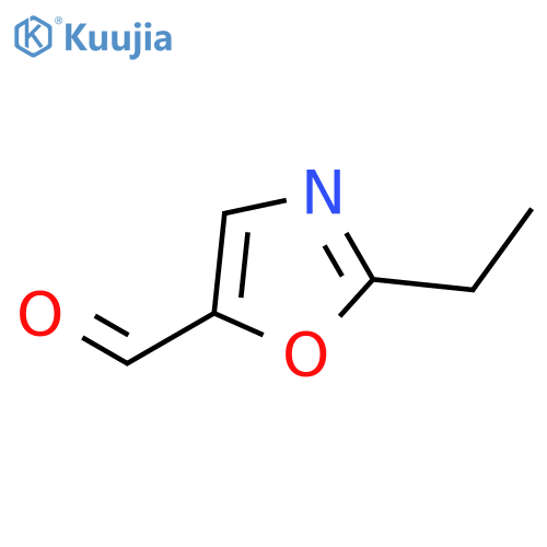 2-ethyl-1,3-oxazole-5-carbaldehyde structure