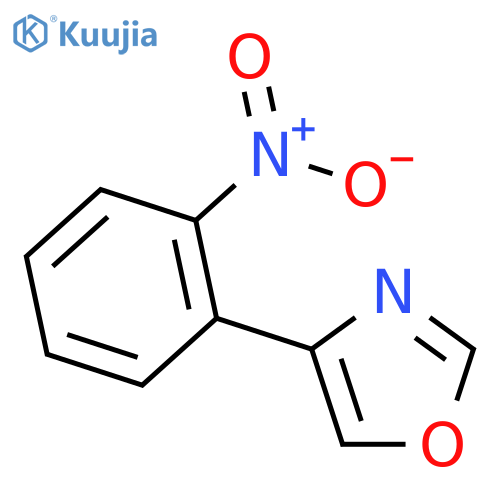 4-(2-Nitrophenyl)oxazole structure