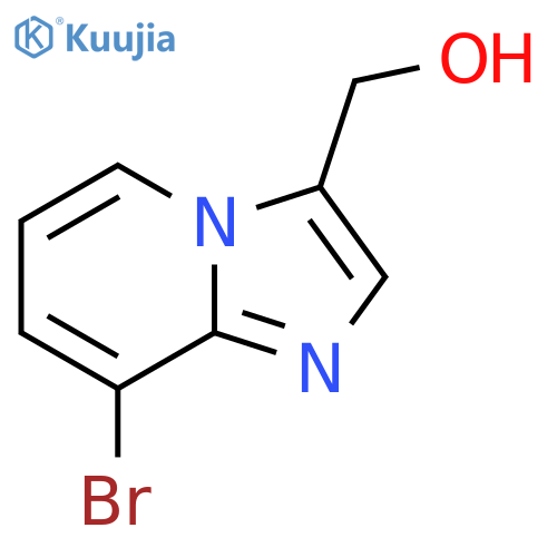 (8-Bromoimidazo[1,2-a]pyridin-3-yl)methanol structure