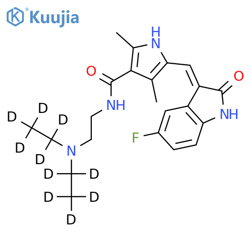 Sunitinib-d structure