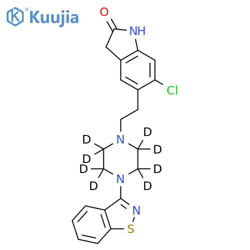 Ziprasidone-d8 structure