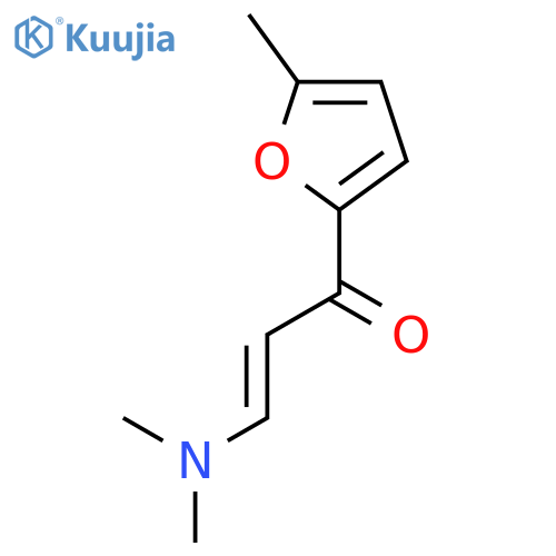 3-(dimethylamino)-1-(5-methyl-2-furyl)-2-propen-1-one structure