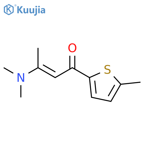 2-BUTEN-1-ONE, 3-(DIMETHYLAMINO)-1-(5-METHYL-2-THIENYL)- structure