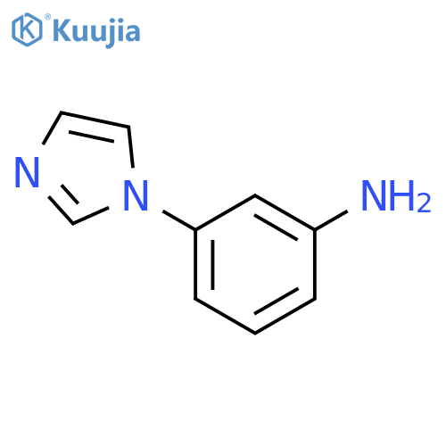 3-(1H-Imidazol-1-yl)aniline structure