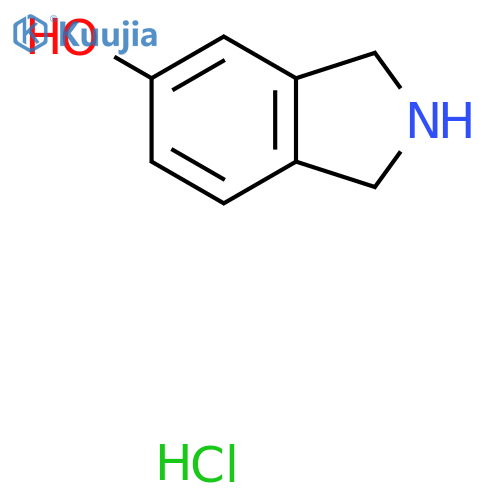 Isoindolin-5-ol hydrochloride structure