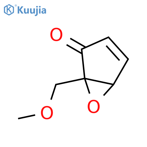 1-(methoxymethyl)-6-oxabicyclo[3.1.0]hex-3-en-2-one structure