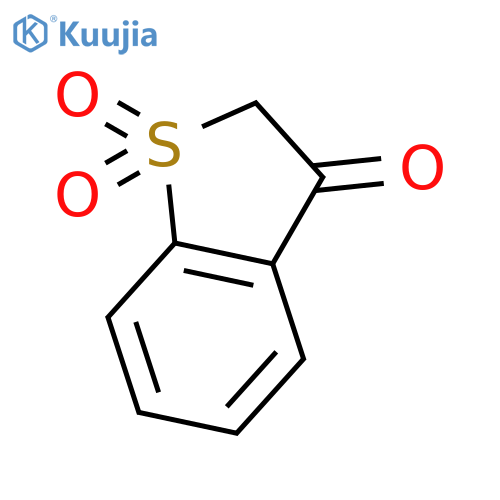 Benzobthiophene-3(2h)-one 1,1-dioxide structure