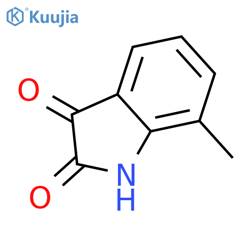7-methyl-2,3-dihydro-1H-indole-2,3-dione structure