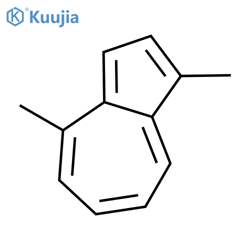 Azulene, 1,4-dimethyl- structure