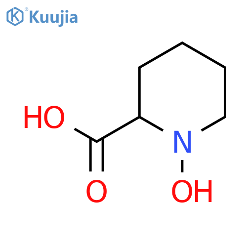 2-Piperidinecarboxylic acid, hydroxy- structure