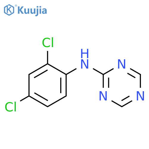 1,3,5-Triazin-2-amine, N-(2,4-dichlorophenyl)- structure