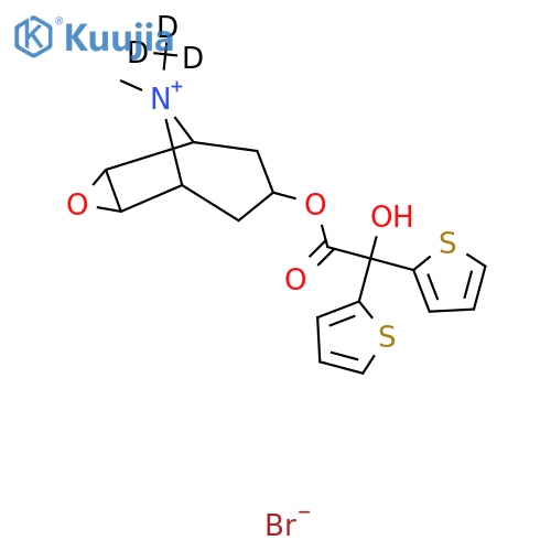 Tiotropium-d3 Bromide structure
