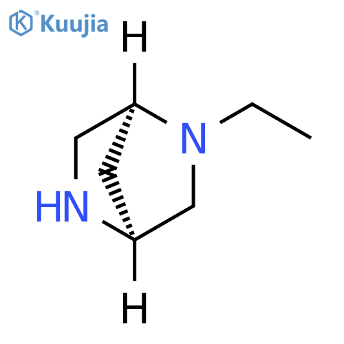 (1S,4S)-2-ethyl-2,5-diazabicyclo[2.2.1]heptane structure