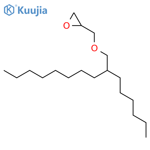 2-(2-hexyldecoxymethyl)oxirane structure
