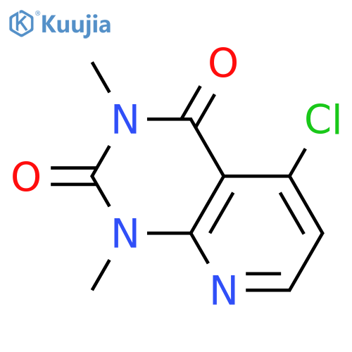 5-chloro-1,3-dimethyl-1H,2H,3H,4H-pyrido[2,3-d]pyrimidine-2,4-dione structure