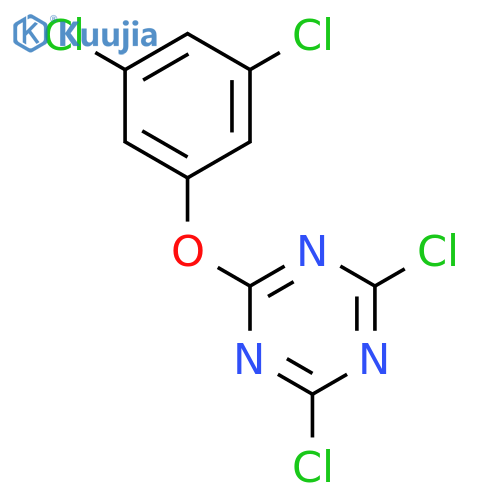 1,3,5-Triazine, 2,4-dichloro-6-(3,5-dichlorophenoxy)- structure