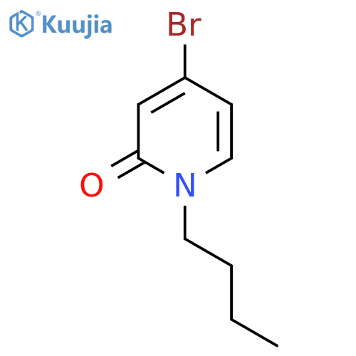 4-bromo-1-butylpyridin-2(1H)-one structure
