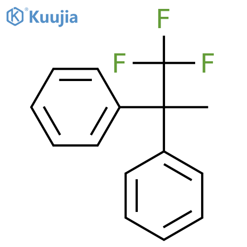 1,1,1-Trifluoro-2,2-diphenylpropane structure