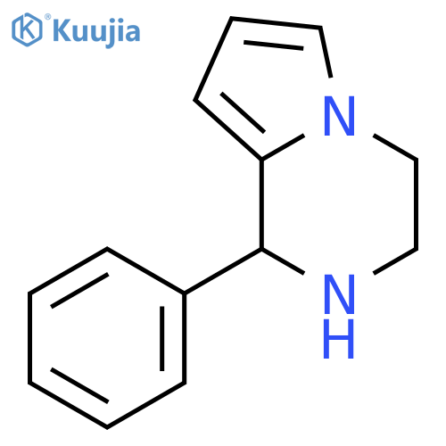 1-Phenyl-1,2,3,4-tetrahydropyrrolo1,2-apyrazine structure