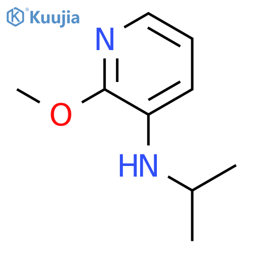 2-methoxy-N-(propan-2-yl)pyridin-3-amine structure